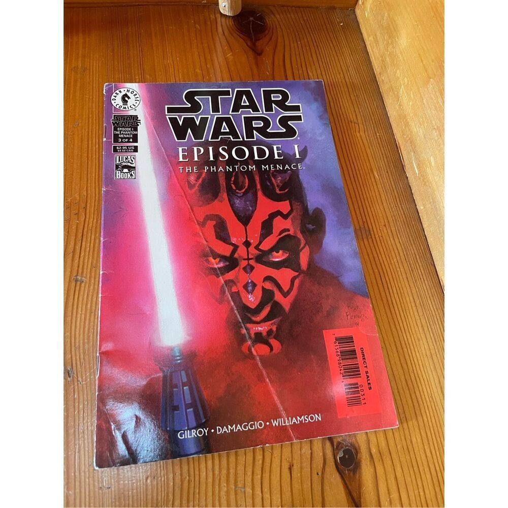 Star Wars: Episode I - The Phantom Menace #3 (of 4), a comic book published by D